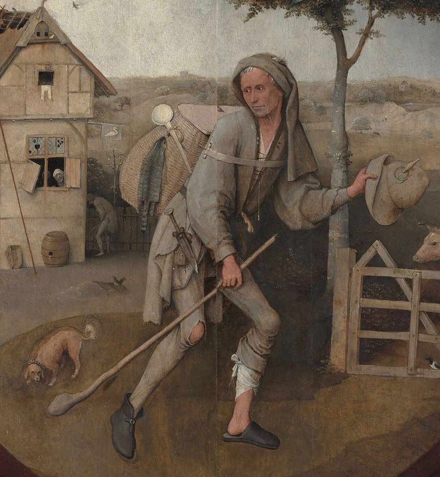 Hieronymous Bosch, The Wayfarer, 1500