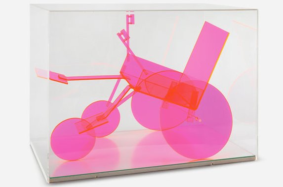 Renate Bertlmann, Rollstuhl, 1976