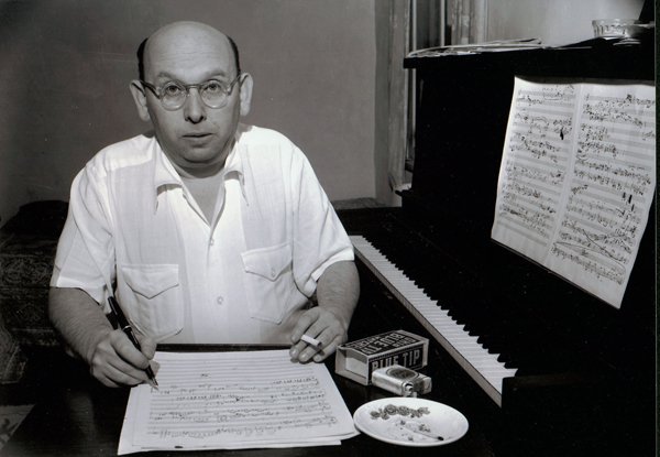 Hanns Eisler, courtesy of the archive of Dr. Schebera, Berlin